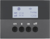 ŁĄCZNIK CZASOWY QUICKLINK ANTRACYT MAT K.1 KNX RF  - 85745275 - HAGER - BERKER