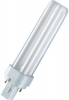 ŚWIETLÓWKA KOMPAKTOWA NIEZINTEGROWANA G24D1 10W/827/2P  PL-C DULUX D  - 4050300008110 - LEDVANCE ( OSRAM)