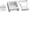 NOŚNIK UNIWERSALNY - ADAPTER ATA BIAŁY ATEHA - ATA806099010 - HAGER - BERKER
