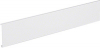 POKRYWA 80MM UNIVERS NHC STAL BIAŁA BRS  - BRS08029010 - HAGER - BERKER