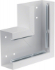 KĄT PŁASKI 65X130 STAL JASNOSZARY BRS - BRS6513057035 - HAGER - BERKER
