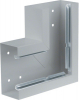 KĄT PŁASKI 65X130 STAL OCYNKOWANY BRS - BRS651305VERZ - HAGER - BERKER