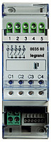 AKTYWATOR TERMOREGULACJI MODUŁOWY Z 4 PRZEKAŹNIKAMI MY HOME  - F430/4 - LEGRAND