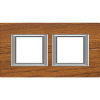 RAMKA PROSTOKĄTNA POZIOMA 2X2 MODUŁY TEAK AXOLUTE - HA4802M2HLTK - LEGRAND