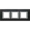 RAMKA PROTOKĄTNA POZIOMA 3X2 MODUŁY SLATE AXOLUTE - HA4802M3HRLV - LEGRAND