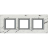 RAMKA PROTOKĄTNA POZIOMA 3X2 MODUŁY CARRARA MARBLE AXOLUTE - HA4802M3HRMC - LEGRAND
