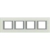 RAMKA PROTOKĄTNA POZIOMA 4X2 MODUŁY WHICE AXOLUTE - HA4802M4HVSW - LEGRAND