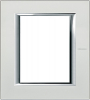 RAMKA PROTOKĄTNA 3+3 MODUŁY SILVER AXOLUTE - HA4826SAN - LEGRAND
