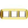RAMKA OWALNA 3X2 MODUŁY SHINY GOLD AXOLUTE - HB4802/3OR - LEGRAND