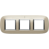 RAMKA OWALNA 3X2 MODUŁY LIGHT TITANIUM AXOLUTE - HB4802/3TC - LEGRAND