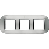 RAMKA OWALNA 3X2 MODUŁY AXOLUTE ALUMINIUM AXOLUTE - HB4802/3XC - LEGRAND