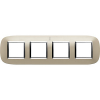 RAMKA OWALNA 4X2 MODUŁY LIGHT TITANIUM AXOLUTE - HB4802/4TC - LEGRAND