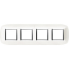 RAMKA OWALNA 4X2 MODUŁY AXOLUTE WHITE AXOLUTE - HB4802M4HD - LEGRAND