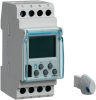 ZEGAR CYFROWY TYGODNIOWY 56 KROKÓW PROGRAMOWYCH 16A 1-POLOWY 12/24V +230V - EG103V - HAGER - BERKER