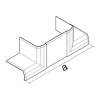 ELEMENT T 70X210 KREMOWY BRAN - G127690011 - HAGER - BERKER