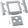 PŁYTKA FRONTOWA RTV/SAT 80MM UNIVERS NHC BEZHALOGENOWA LAKIEROWANA ALUMINIUM - G3254LAN - HAGER - BERKER