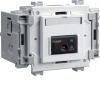 ZESTAW Z OCHRONNIKIEM P-PRZEPIĘCIOWYM 230V KREMOWY BRSN  - G40179001 - HAGER - BERKER