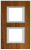 RAMKA PROTOKĄTNA PIONOWA 2X2 MODUŁY TEAK AXOLUTE - HA4802/2LTK - LEGRAND