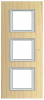 RAMKA PROSTOKĄTNA PIONOWA 3X2 MODUŁY ASHWOOD AXOLUTE - HA4802/3LFR - LEGRAND