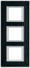RAMKA PROSROKĄTNA PIONOWA 3X2 MODUŁY SLATE AXOLUTE - HA4802/3RLV - LEGRAND