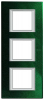 RAMKA PROSROKĄTNA PIONOWA 3X2 MODUŁY GREEN SEVRES AXOLUTE - HA4802/3VS - LEGRAND