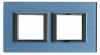 RAMKA PROSTOKĄTNA POZIOMA 2X2 MODUŁY BLUE GLASS AXOLUTE - HA4802M2HVZS - LEGRAND