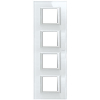 RAMKA PROTOKĄTNA PIONOWA 4X2 MODUŁY WHICE AXOLUTE - HA4802M4VSW - LEGRAND
