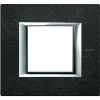 RAMKA PROTOKĄTNA POZIOMA 2 MODUŁY SLATE AXOLUTE - HA4802RLV - LEGRAND