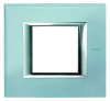 RAMKA PROSTOKĄTNA PIONOWA 2X2 MODUŁY BLUE GLASS AXOLUTE - HA4802VZS - LEGRAND