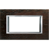 RAMKA PROTOKĄTNA 4 MODUŁY WENGE AXOLUTE - HA4804LWE - LEGRAND