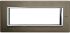 RAMKA PROTOKĄTNA 6 MODUŁÓW BRUSHED BRONZE AXOLUTE - HA4806BR - LEGRAND