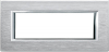 RAMKA PROTOKĄTNA 6 MODUŁÓW BRUSHED CHROME AXOLUTE - HA4806CR - LEGRAND