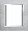 RAMKA PROTOKĄTNA 3+3 MODUŁY BRUSHED CHROME AXOLUTE - HA4826CR - LEGRAND