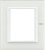 RAMKA PROTOKĄTNA 3+3 MODUŁY WHITE GLASS AXOLUTE - HA4826VBB - LEGRAND