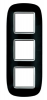 RAMKA OWALNA 3X2 MODUŁY SOLID BLACK AXOLUTE - HB4802/3NR - LEGRAND