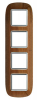 RAMKA OWALNA 4X2 MODUŁY CHERRYWOOD AXOLUTE - HB4802/4LCA - LEGRAND