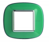 RAMKA OWALNA 2 MODUŁY LIQUID GREEN AXOLUTE - HB4802DV - LEGRAND
