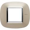 RAMKA OWALNA 2 MODUŁY LIGHT TITANIUM AXOLUTE  - HB4802TC - LEGRAND