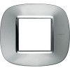 RAMKA OWALNA 2 MODUŁY AXOLUTE ALUMINIUM AXOLUTE - HB4802XC - LEGRAND