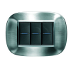 RAMKA OWALNA 3 MODUŁY BRUSHED ALESSI STEEL AXOLUTE - HB4803AXS - LEGRAND