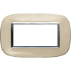 RAMKA OWALNA 4 MODUŁY LIQUID IVORY AXOLUTE - HB4804DA - LEGRAND