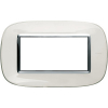 RAMKA OWALNA 4 MODUŁY LIQUID WHITE AXOLUTE - HB4804DB - LEGRAND