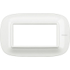 RAMKA OWALNA 4 MODUŁY AXOLUTE WHITE AXOLUTE - HB4804HD - LEGRAND