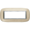 RAMKA OWALNA 6 MODUŁÓW LIQUID IVORY AXOLUTE - HB4806DA - LEGRAND