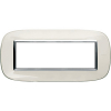 RAMKA OWALNA 6 MODUŁÓW LIQUID WHITE AXOLUTE - HB4806DB - LEGRAND