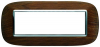 RAMKA OWALNA 6 MODUŁÓW WALNUT AXOLUTE - HB4806LNC - LEGRAND