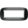 RAMKA OWALNA 6 MODUŁÓW AXOLUTE ANTHRACITE AXOLUTE - HB4806XS - LEGRAND