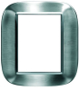 RAMKA OWALNA 3+3 MODUŁY BRUSHED ALESSI STEEL AXOLUTE - HB4826AXS - LEGRAND