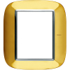 RAMKA OWALNA 3+3 MODUŁY SHINY GOLD AXOLUTE - HB4826OR - LEGRAND