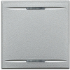KLAWISZ 2 FUNKCJI 2 MODUŁY ALUMINIUM AXOLUTE MYHOME  - HC4911/2 - LEGRAND